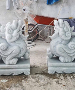 Tỳ hưu đá xanh cao 80cm